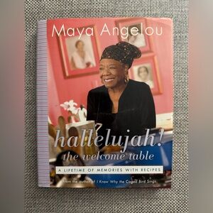 Hardcover ‘Hallelujah! The Welcome Table Book’ by Maya Angelou